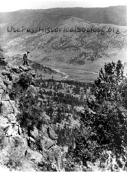 Lookout Mountain Above Crystola 1920