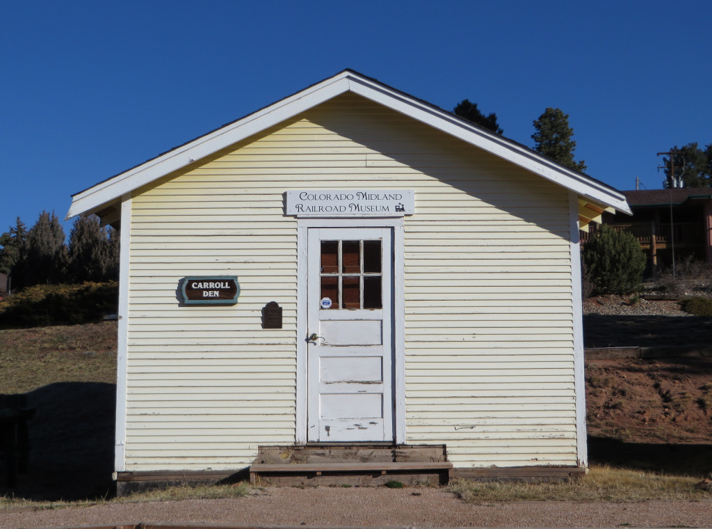 The Carroll Den located at the Ute Pass Historical Society in Woodland Park, CO.